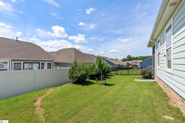 27 Mossycup Rd, Taylors, SC 29687 - fenced backyard featuring a residential view