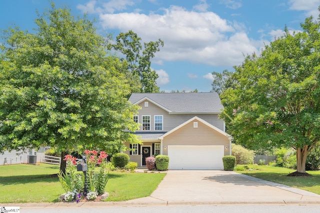 112 Pendock Ln, Piedmont, SC 29673 - view of front facade featuring concrete driveway, an attached garage, and roof with shingles