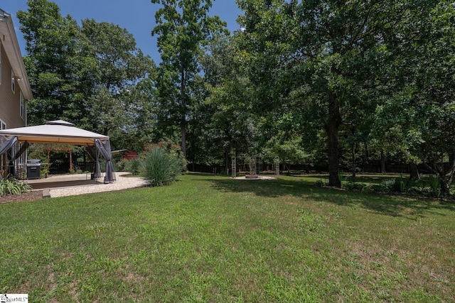 112 Pendock Ln, Piedmont, SC 29673 - view of grassy yard with a gazebo