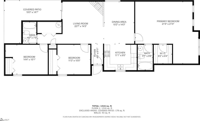 21 Lantern Ln, Greer, SC 29651 - view of home floor plan
