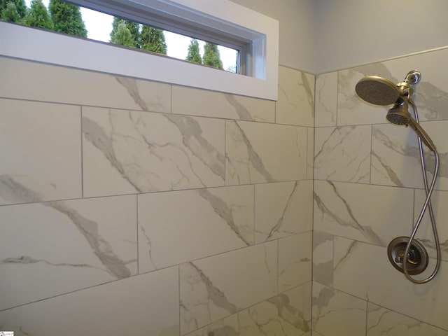 811 White Magnolia Dr, Inman, SC 29349 - bathroom view of a tile shower