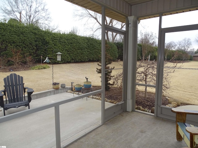 811 White Magnolia Dr, Inman, SC 29349 - view of unfurnished sunroom