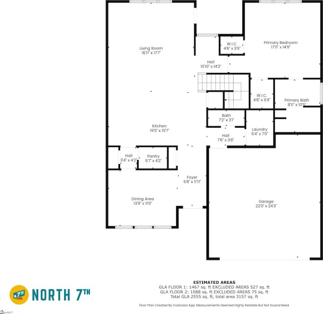 542 Drayton Hall Blvd, Duncan, SC 29334 - view of room layout