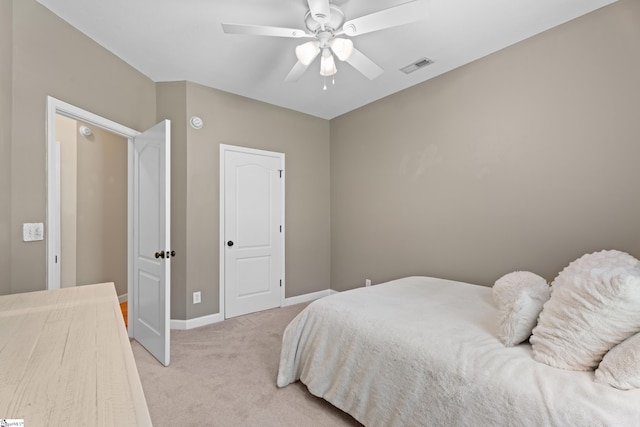 104 Superior Way, Greer, SC 29651 - bedroom with light colored carpet and a ceiling fan