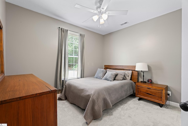 104 Superior Way, Greer, SC 29651 - bedroom featuring light colored carpet and ceiling fan