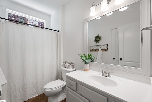 104 Superior Way, Greer, SC 29651 - bathroom with vanity and a shower with curtain