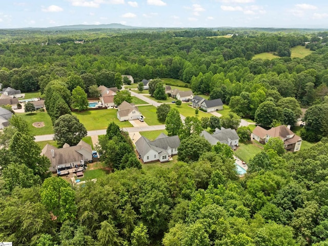 104 Superior Way, Greer, SC 29651 - aerial perspective of suburban area with a forest