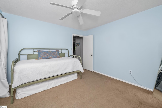 2701 Cobbs Way, Anderson, SC 29621 - carpeted bedroom with a ceiling fan and baseboards