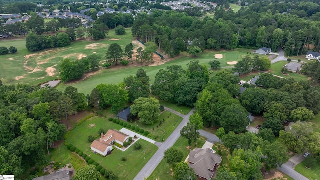 2701 Cobbs Way, Anderson, SC 29621 - aerial overview of property's location with a local golf course and nearby suburban area