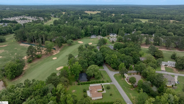2701 Cobbs Way, Anderson, SC 29621 - aerial view of a local golf course and a heavily wooded area