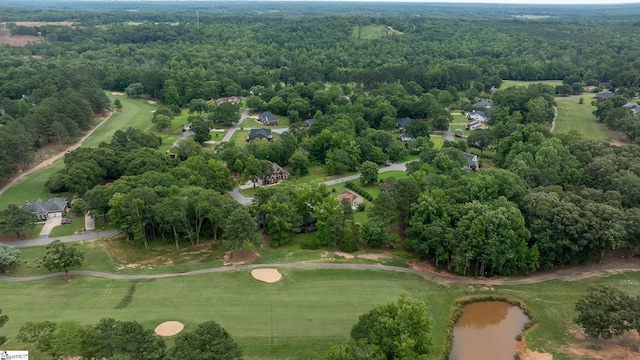 2701 Cobbs Way, Anderson, SC 29621 - aerial view of a golf course and a nearby body of water