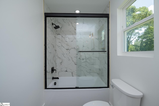 103 Cedar Falls Rd, Fountain Inn, SC 29644 - full bath with plenty of natural light and shower / bath combination with glass door