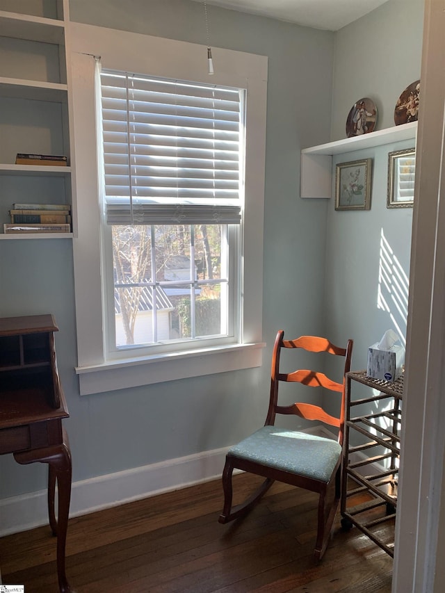 102 Highland Rd, Easley, SC 29640 - sitting room with wood finished floors and baseboards