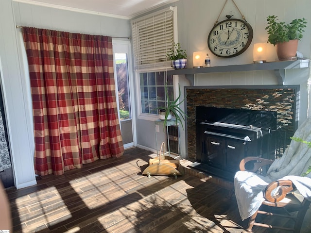 102 Highland Rd, Easley, SC 29640 - living room featuring wood finished floors