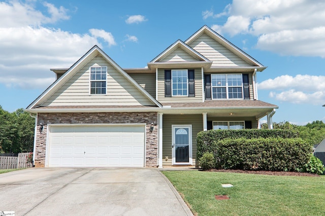 236 Worcester Ln, Easley, SC 29642 - view of front of property with concrete driveway and a garage