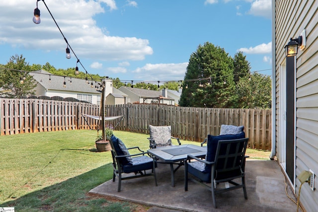 236 Worcester Ln, Easley, SC 29642 - fenced backyard with a patio