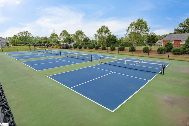 305 Yellow Fox Rd, Greer, SC 29650 - view of tennis court featuring community basketball court
