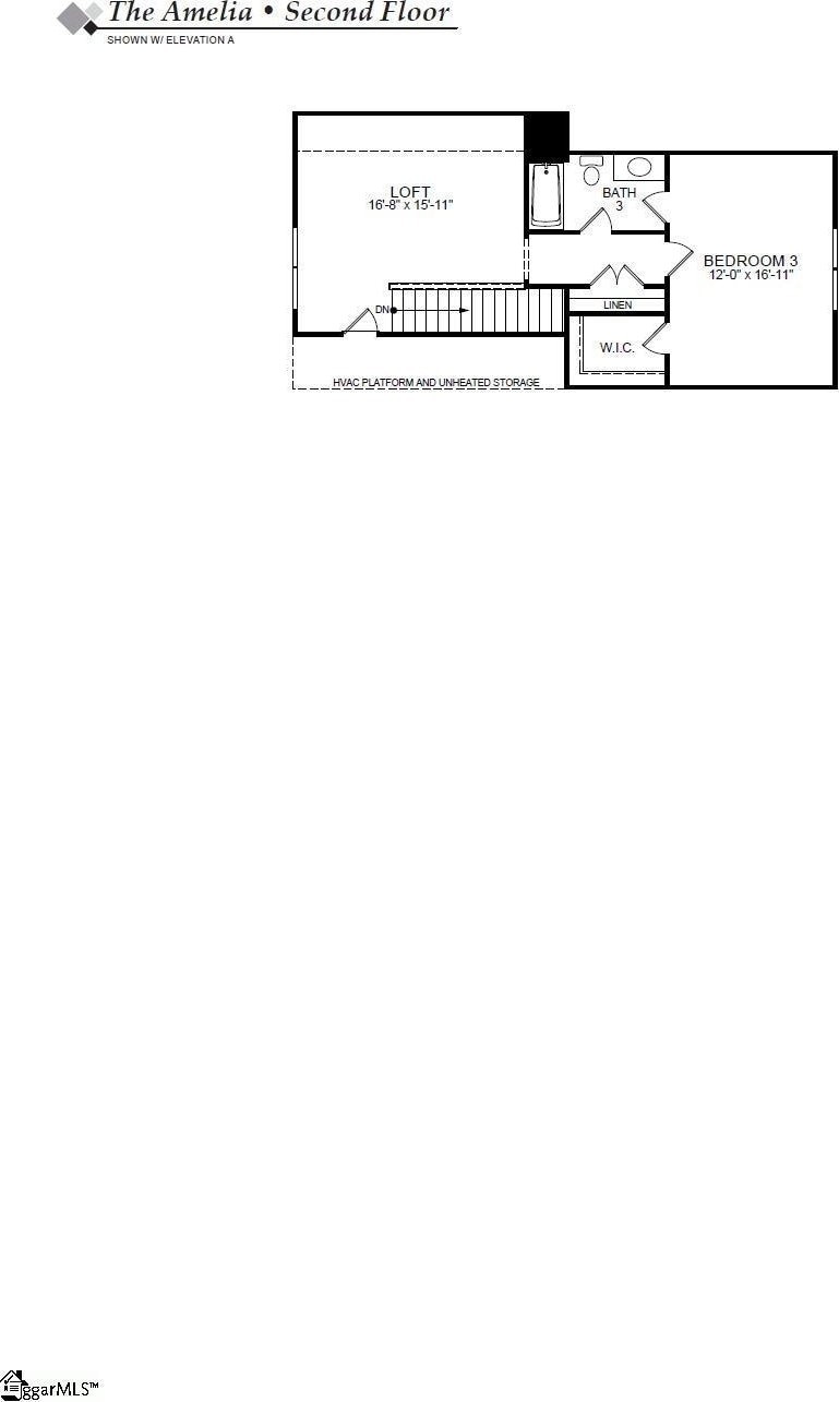652 Columbus Cir, Simpsonville, SC 29680 - view of home floor plan