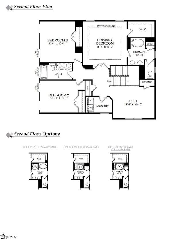 664 Columbus Cir, Simpsonville, SC 29680 - view of property floor plan