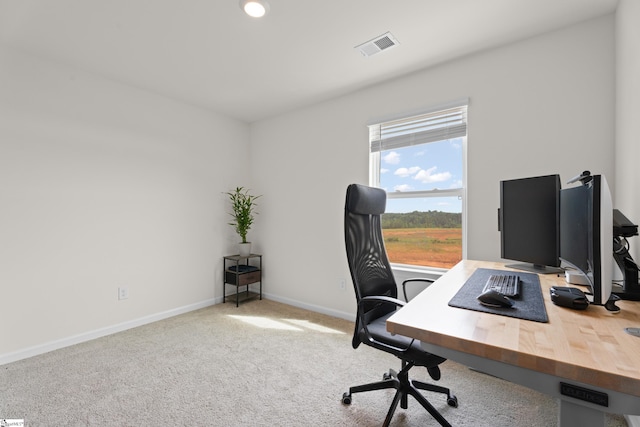 220 Emerald Creek Ave, Greer, SC 29651 - office featuring carpet flooring and recessed lighting
