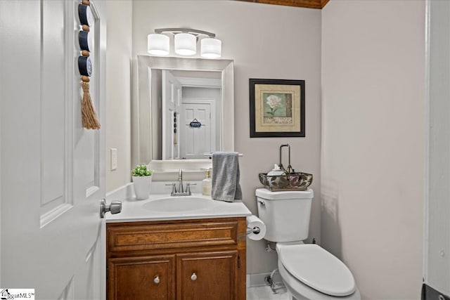 104 Shadowcreek Ct, Simpsonville, SC 29681 - bathroom with vanity and toilet