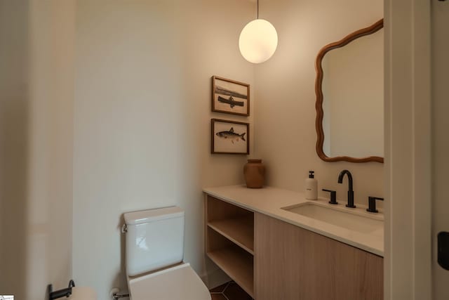 454 Enoree Rd, Travelers Rest, SC 29690 - bathroom with vanity and tile patterned flooring