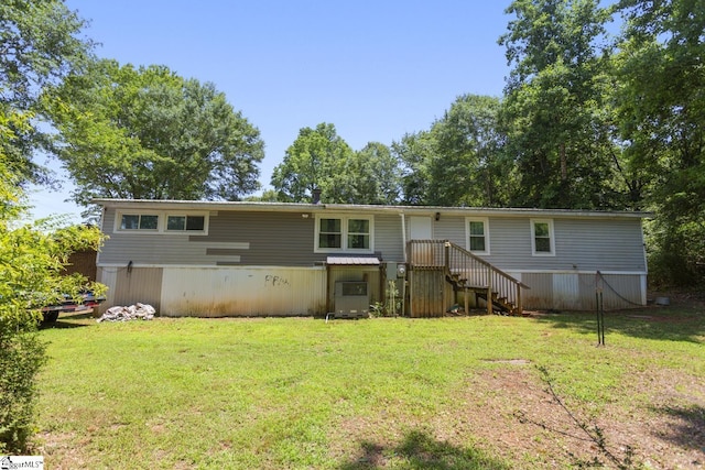 419-425 Chesapeake Trl, Pickens, SC 29671 - back of house featuring a yard