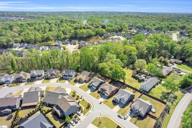 104 Mares Head Pl, Taylors, SC 29687 - aerial view of property's location featuring nearby suburban area and a forest