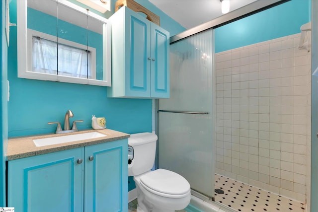 5 Nova St, Taylors, SC 29687 - full bathroom featuring a shower stall and vanity