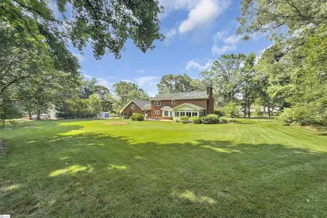 111 Brandon Way, Simpsonville, SC 29681 - view of green lawn with a shed