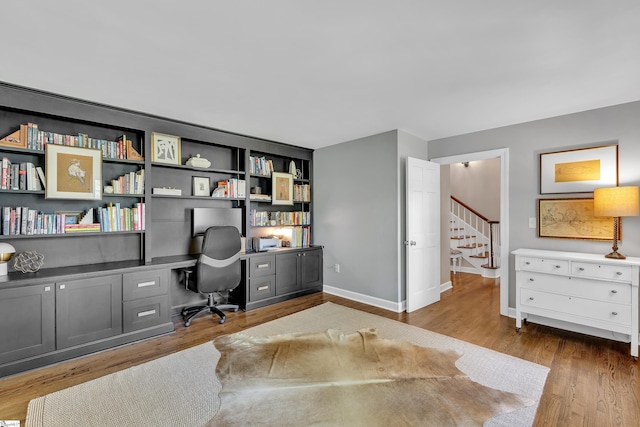 111 Brandon Way, Simpsonville, SC 29681 - home office with wood finished floors and built in study area