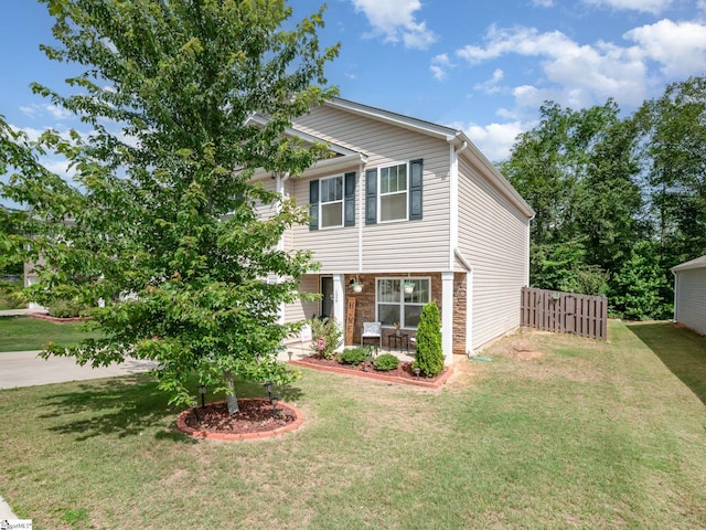 126 Blue Springs Way, Simpsonville, SC 29680 - view of front of home