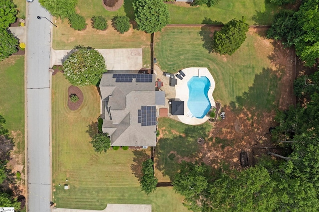 6 Mandarin Cir, Taylors, SC 29687 - aerial view of a pool area