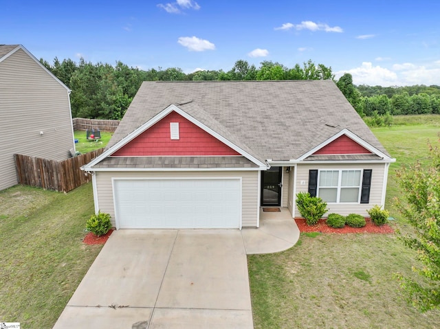 259 Millen Dr, Woodruff, SC 29388 - view of front of house featuring a garage and concrete driveway