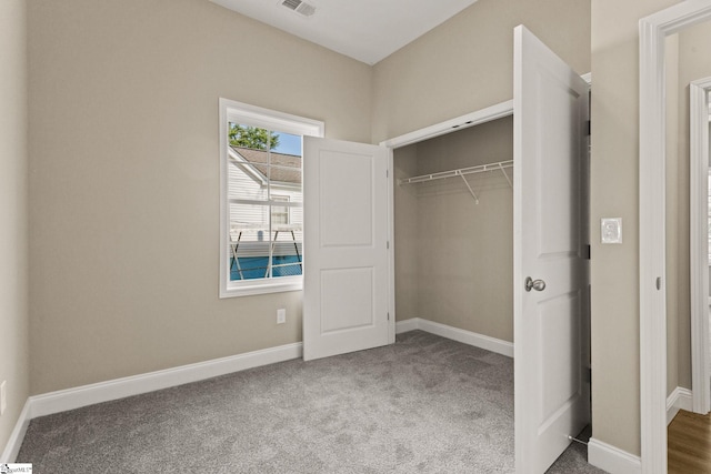 1231 Apalache St, Greer, SC 29651 - unfurnished bedroom with carpet and a closet