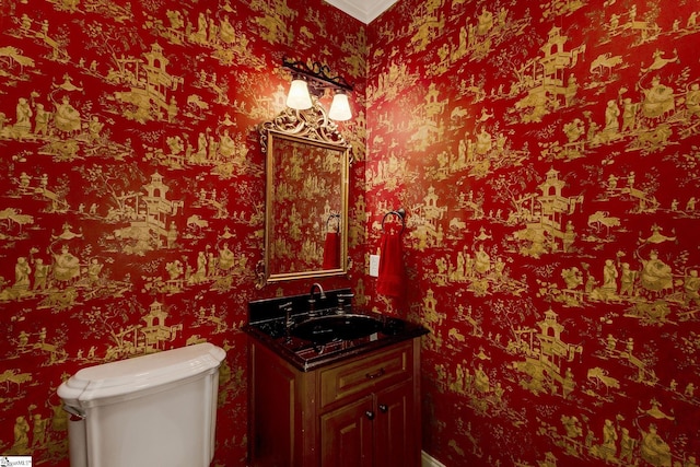 3 Henson Pl, Greer, SC 29650 - half bath featuring vanity and toilet