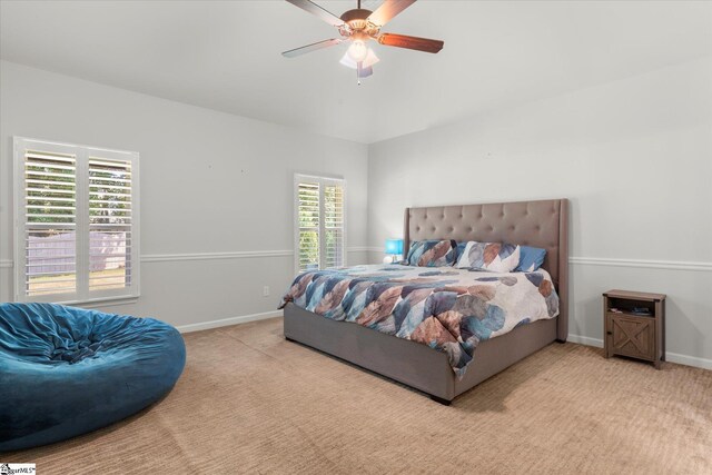 505 E Czardas Way, Woodruff, SC 29375 - carpeted bedroom featuring baseboards and a ceiling fan