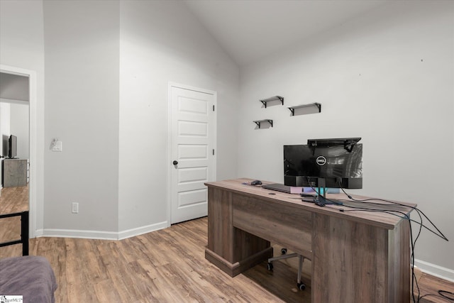 505 E Czardas Way, Woodruff, SC 29375 - office area with lofted ceiling and wood finished floors