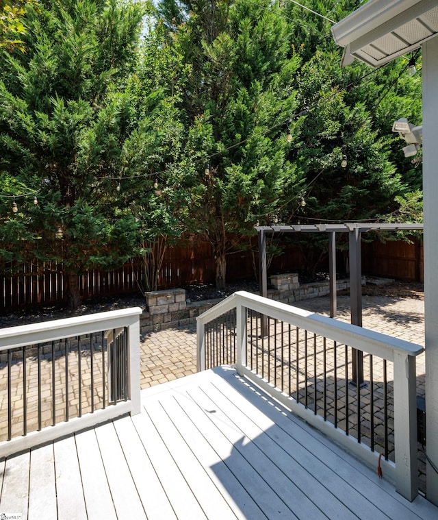 101 Stonewash Way, Greer, SC 29650 - deck with a fenced backyard and a patio area