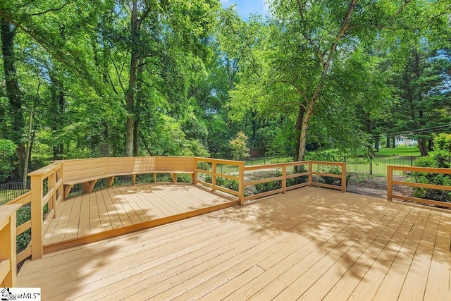 111 Bonwood Ave, Simpsonville, SC 29681 - view of deck