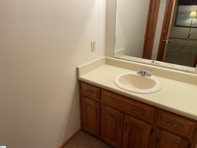 504 N Adair St, Clinton, SC 29325 - bathroom featuring vanity