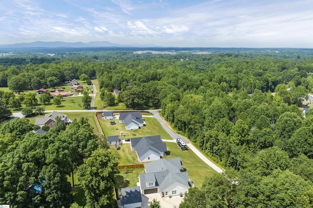 12 Beech Creek Ct, Greer, SC 29651 - aerial view of residential area featuring a heavily wooded area
