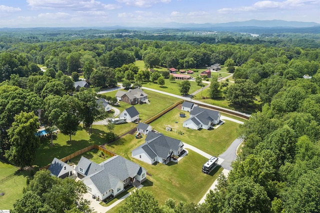 12 Beech Creek Ct, Greer, SC 29651 - aerial view of a heavily wooded area