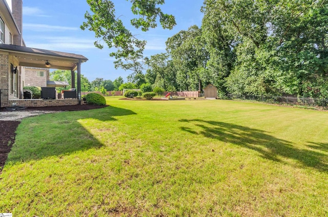 911 Devenger Rd, Greer, SC 29650 - fenced backyard featuring a shed