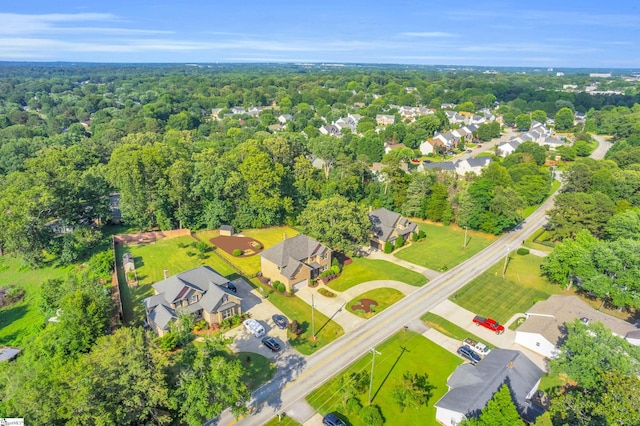 911 Devenger Rd, Greer, SC 29650 - aerial perspective of suburban area featuring a heavily wooded area