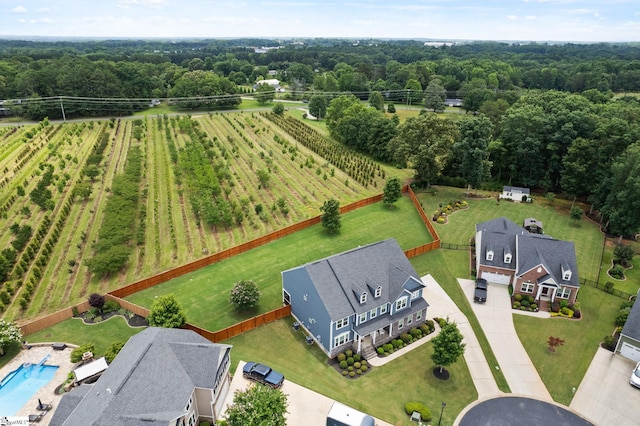 430 Cloverland Ln, Duncan, SC 29334 - aerial view of sparsely populated area