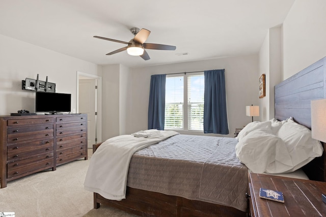 430 Cloverland Ln, Duncan, SC 29334 - carpeted bedroom with a ceiling fan