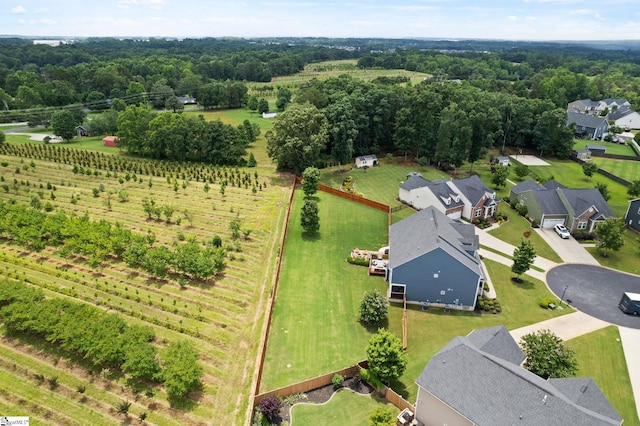 430 Cloverland Ln, Duncan, SC 29334 - overview of rural landscape featuring extensive farmland and nearby suburban area