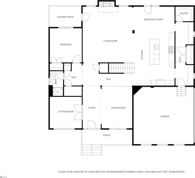 430 Cloverland Ln, Duncan, SC 29334 - view of property floor plan