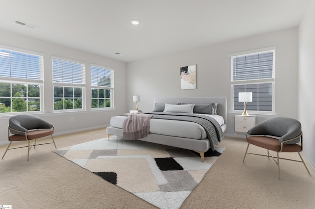 125 Magnolia St, Reidville, SC 29388 - bedroom featuring light carpet and recessed lighting